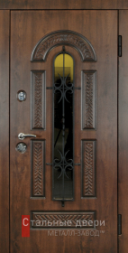 Входные двери МДФ в Химках «Двери МДФ со стеклом»